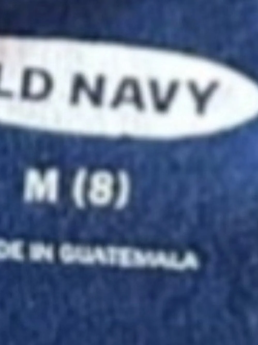 Old Navy Navy Long-Sleeve Tee with Flaming Baseball Graphic